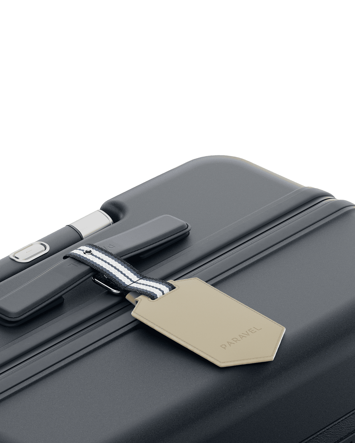 Paravel Luggage Tag - Nantucket Cream (Beige) - Suitcase