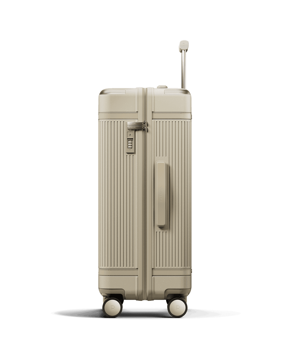 Paravel Aviator Grand (Medium) Suitcase - Nantucket Cream (Beige) - Side