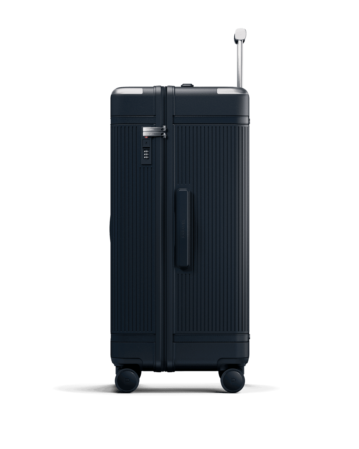 Paravel Aviator Trunk Suitcase - Bar Harbor Navy (Navy) - Side