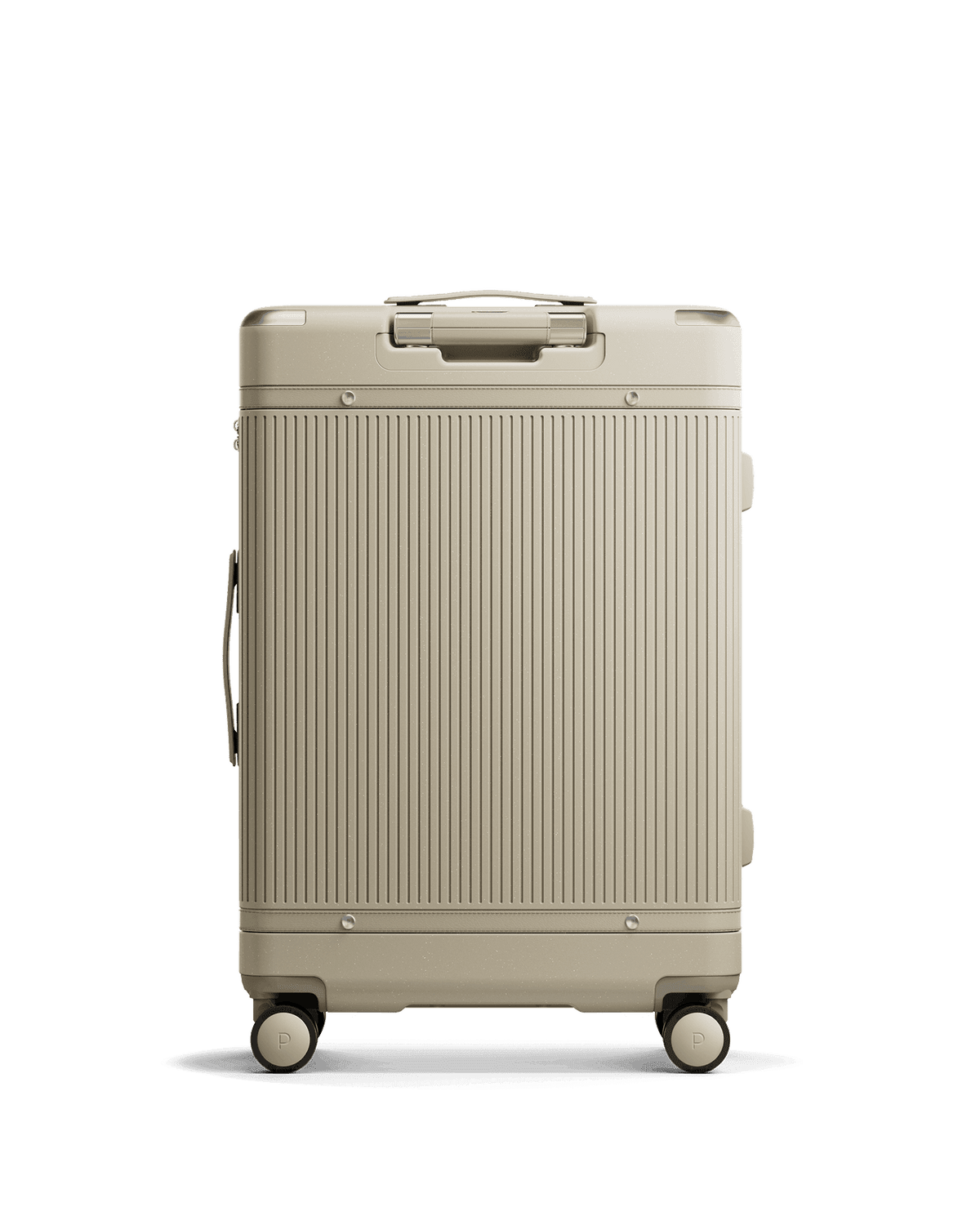 Paravel Aviator Grand (Medium) Suitcase - Nantucket Cream (Beige) - Back