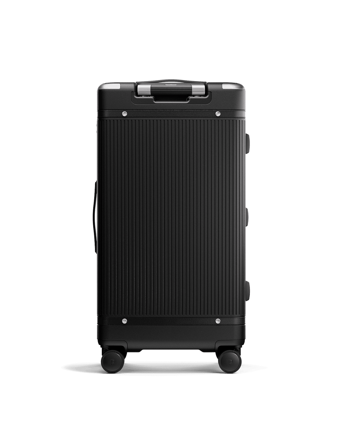Paravel Aviator Trunk Suitcase - Mystic Black (Black) - Back