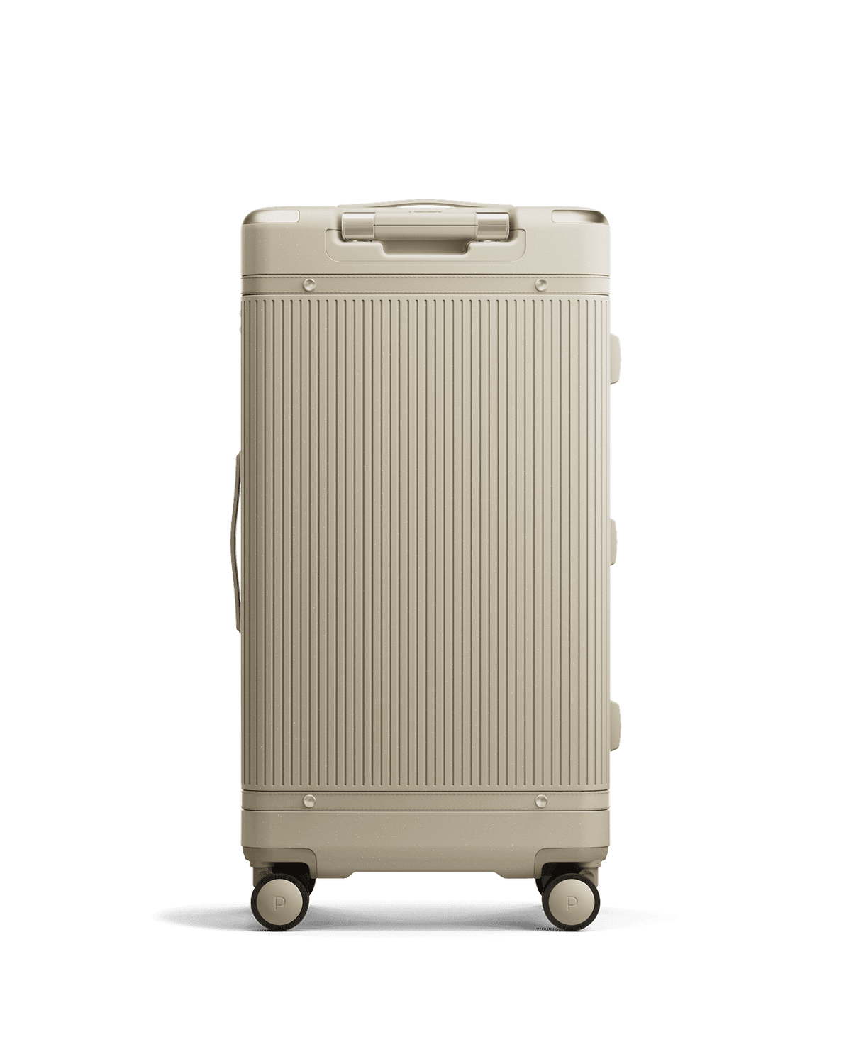 Paravel Aviator Trunk Suitcase - Nantucket Cream (Beige) - Back