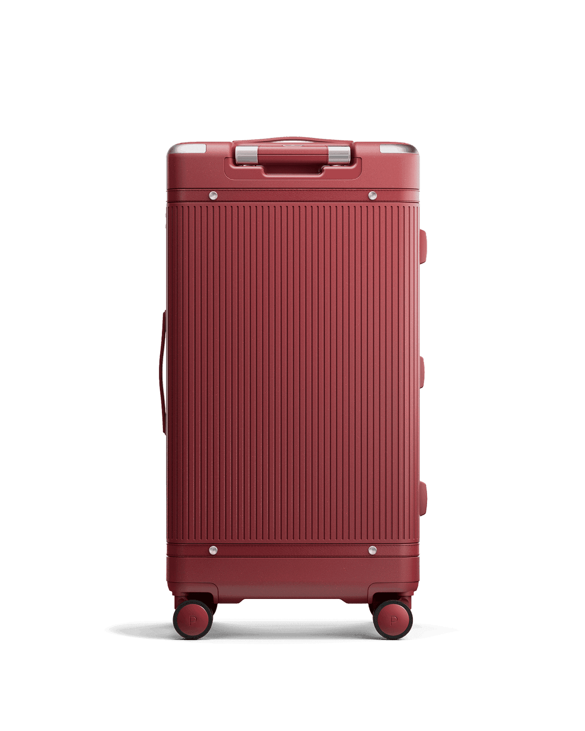 Paravel Aviator Trunk Suitcase - Newport Red (Red) - Back