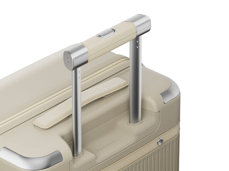 a close up of a luggage