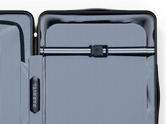 a close up of a suitcase