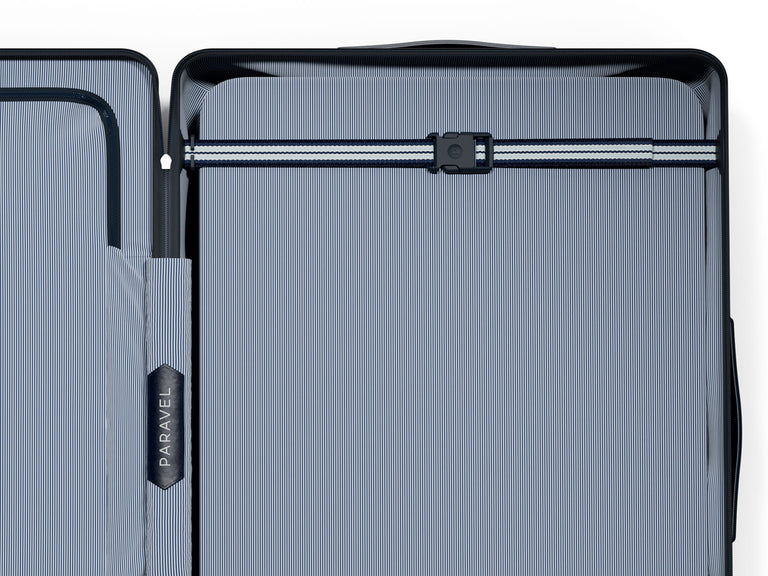 a close up of a suitcase