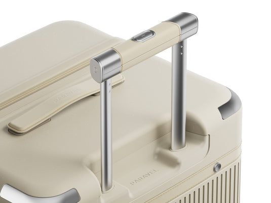 a close up of a luggage