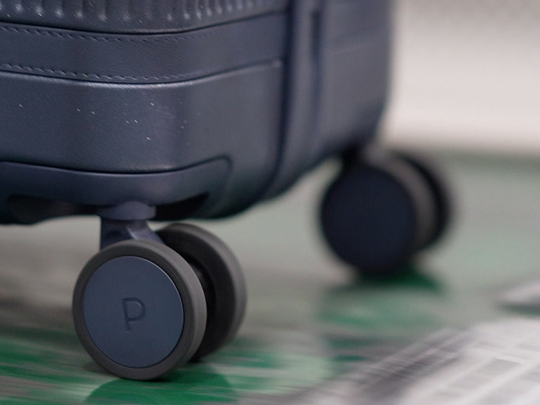 a close up of a suitcase