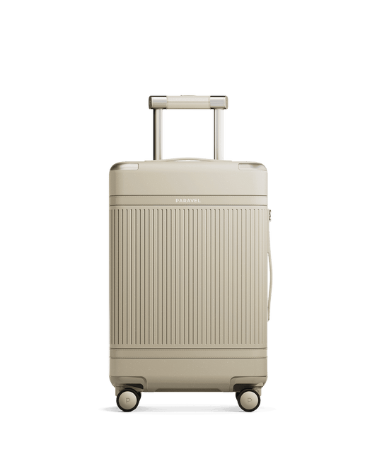 Paravel Aviator Carry On Suitcase - Nantucket Cream (Beige)