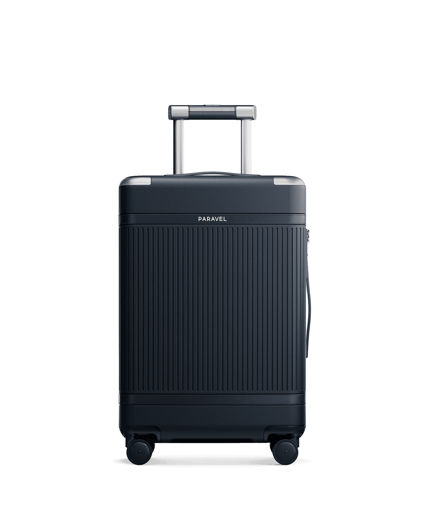 Paravel Aviator Carry On Plus Suitcase - Bar Harbor Navy (Navy) - Front