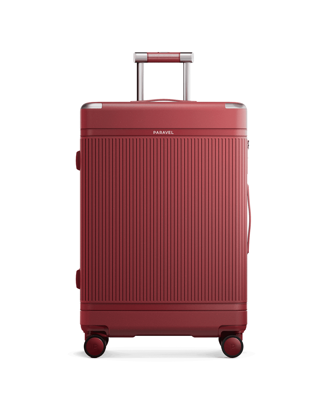 Paravel Aviator Grand (Medium) Suitcase - Newport Red (Red) - Front