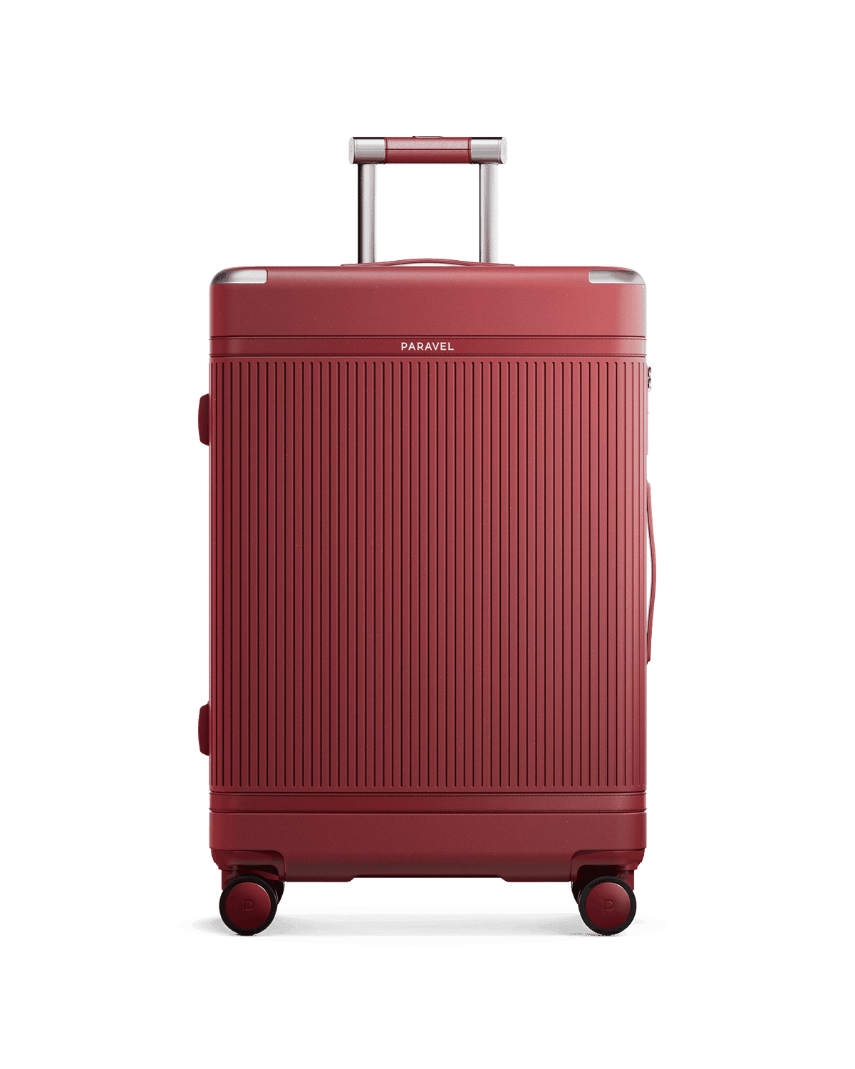 Paravel Aviator Grand (Medium) Suitcase - Newport Red (Red) - Front