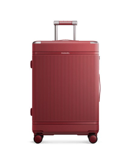Paravel Aviator Grand (Medium) Suitcase - Newport Red (Red) - Front
