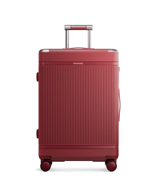 Paravel Aviator Grand (Medium) Suitcase - Newport Red (Red) - Front