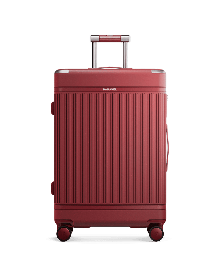 Paravel Aviator Grand (Medium) Suitcase - Newport Red (Red) - Front