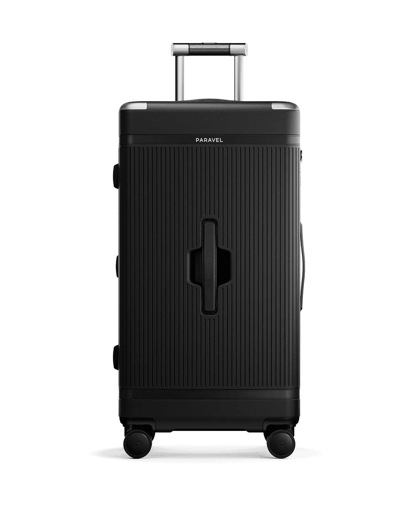 Paravel Aviator Trunk Suitcase - Mystic Black (Black) - Front