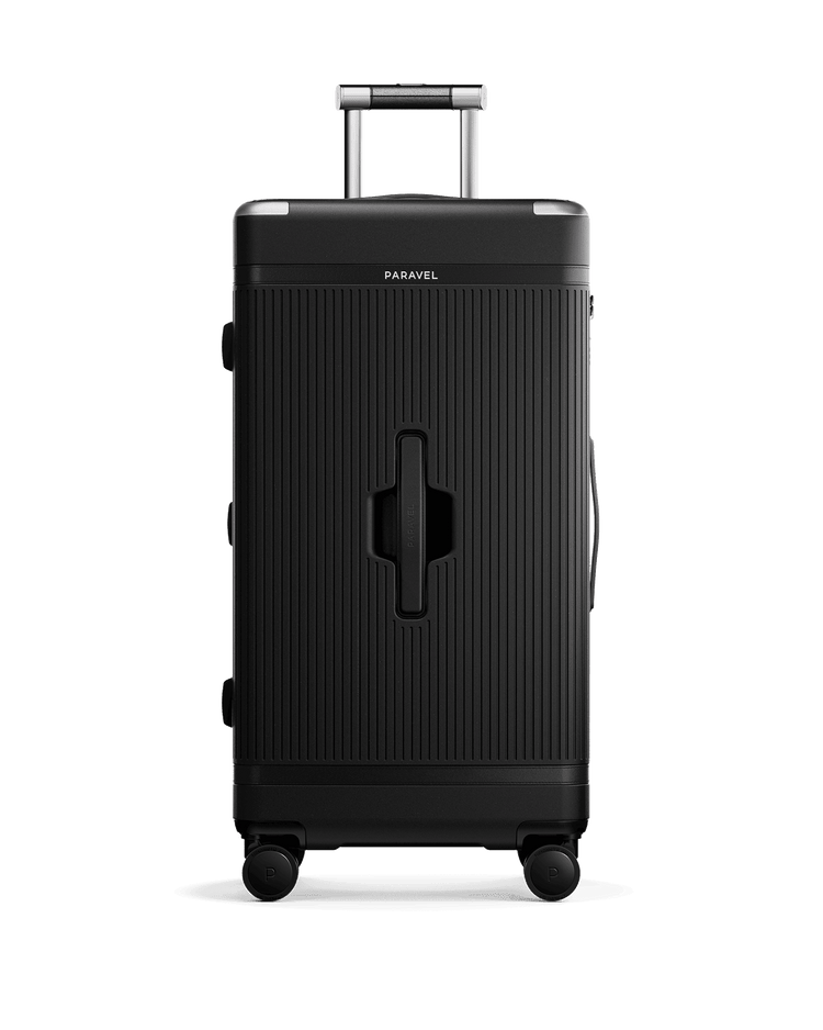 Paravel Aviator Trunk Suitcase - Mystic Black (Black) - Front