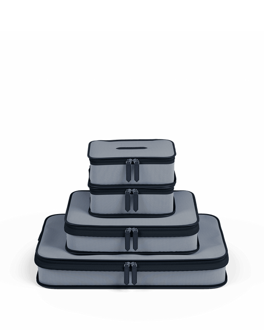 Paravel Packing Cubes - 4 Pack - Bar Harbor Navy (Navy) - Front