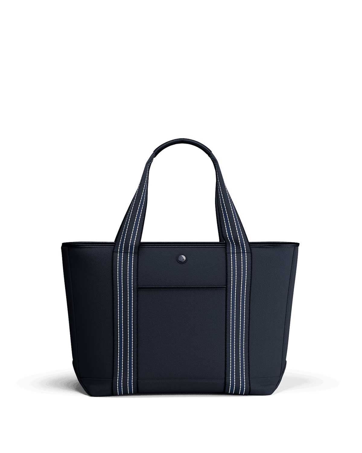 Paravel Signature Canavas Tote Bag - Bar Harbor Navy (Navy) - Front