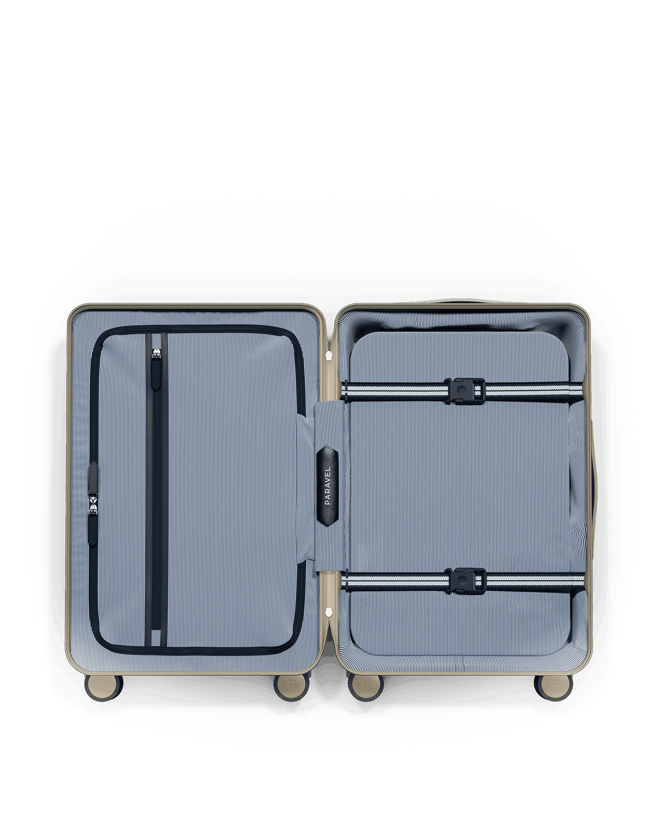 Paravel Aviator Carry On Suitcase - Nantucket Cream (Beige)