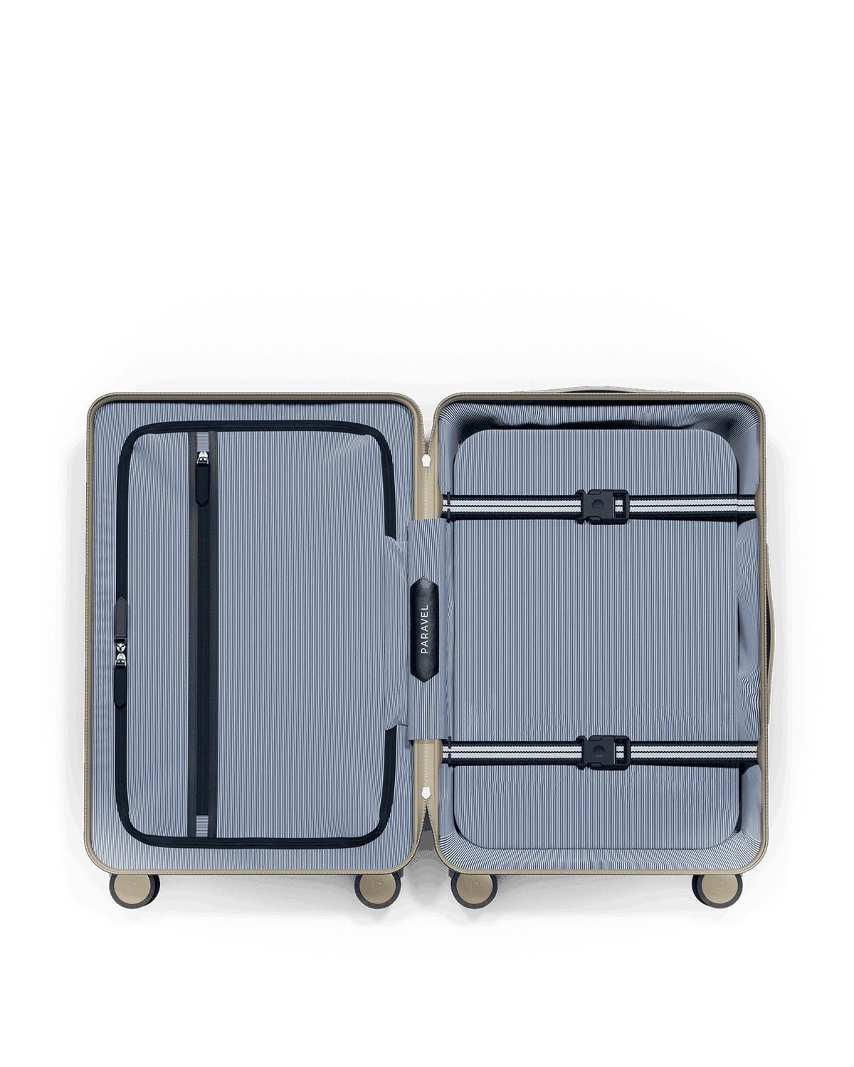 Paravel Aviator Carry On Suitcase - Nantucket Cream (Beige)