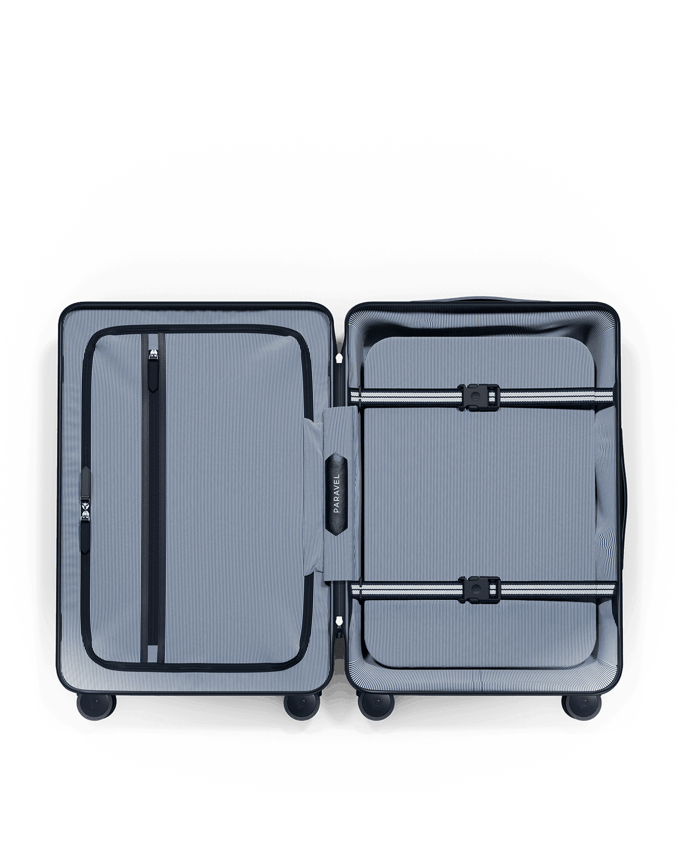 Paravel Aviator Carry On Plus Suitcase - Bar Harbor Navy (Navy) - Internal