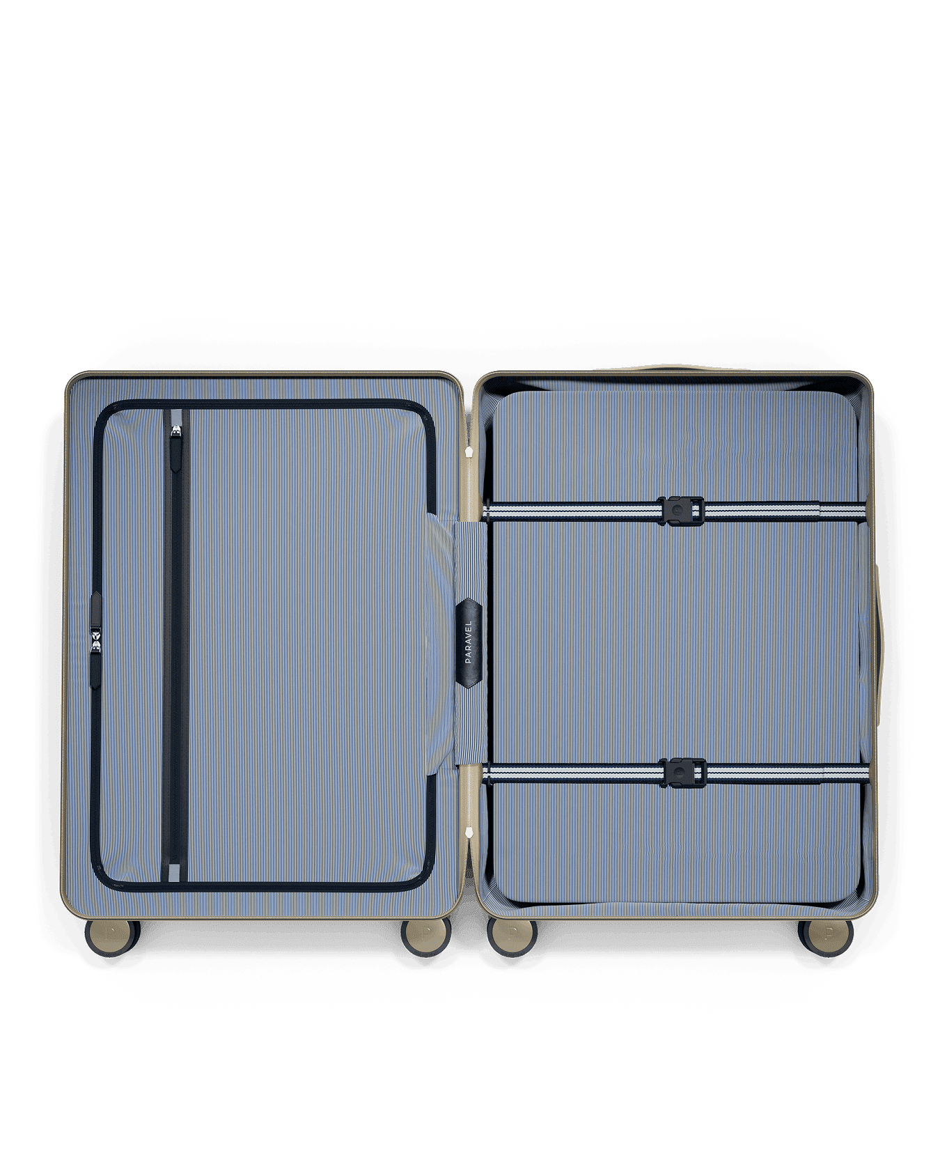 Paravel Aviator Grand (Medium) Suitcase - Nantucket Cream (Beige) - Internal