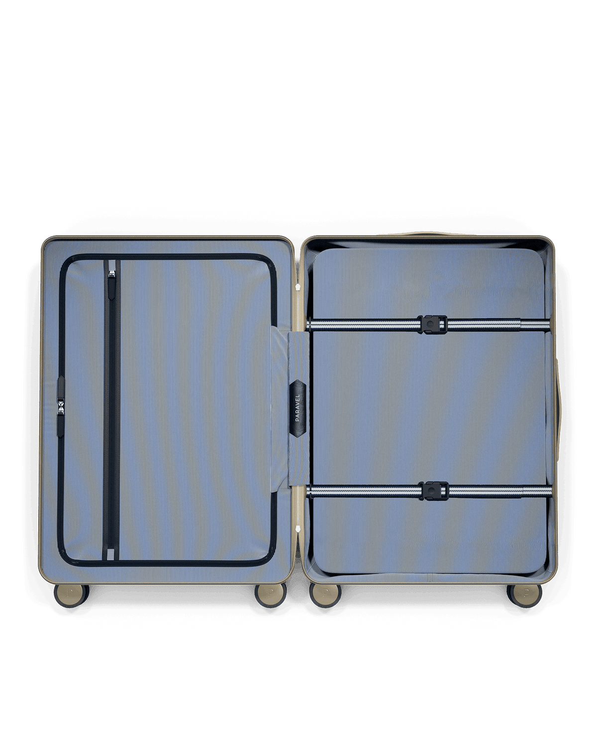 Paravel Aviator Grand (Medium) Suitcase - Nantucket Cream (Beige) - Internal