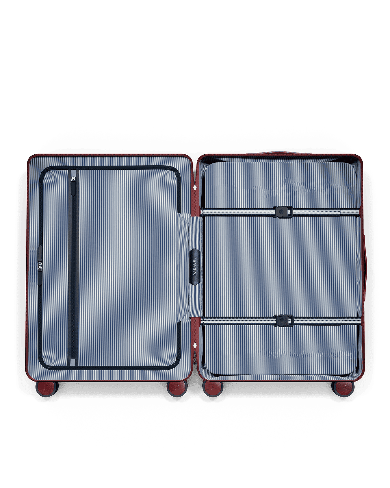 Paravel Aviator Grand (Medium) Suitcase - Newport Red (Red) - Internal
