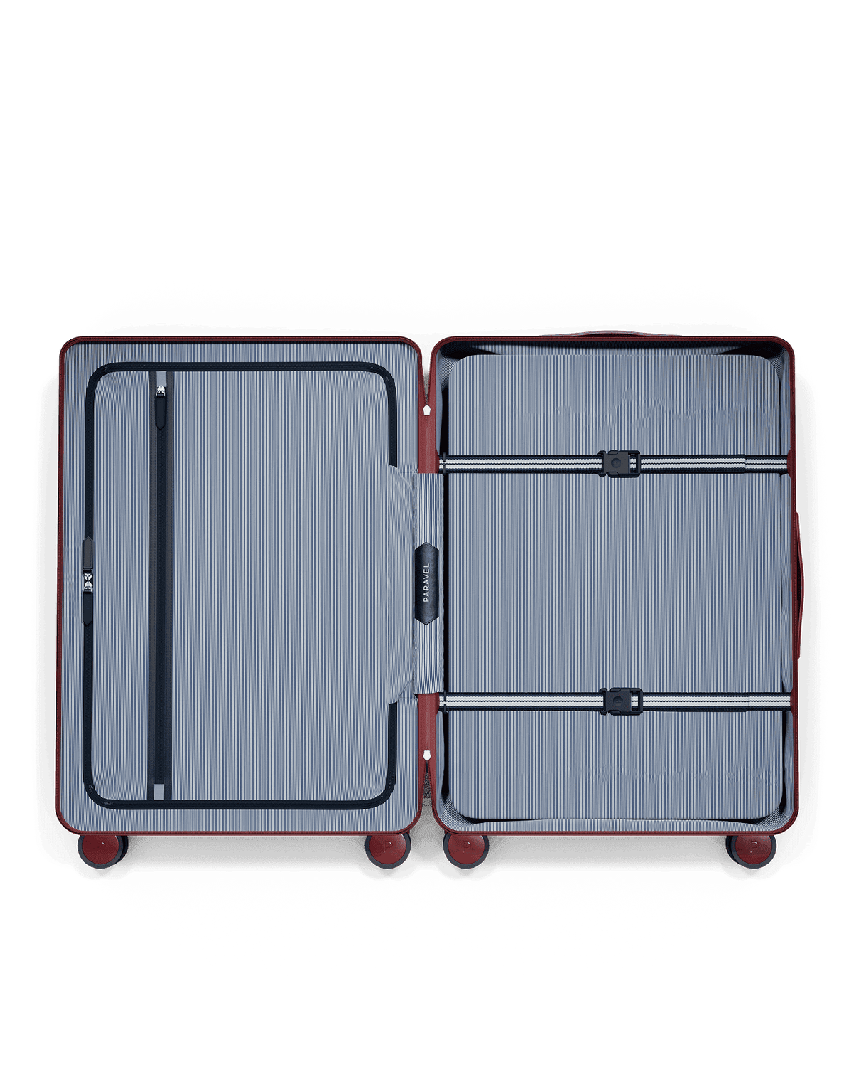 Paravel Aviator Grand (Medium) Suitcase - Newport Red (Red) - Internal