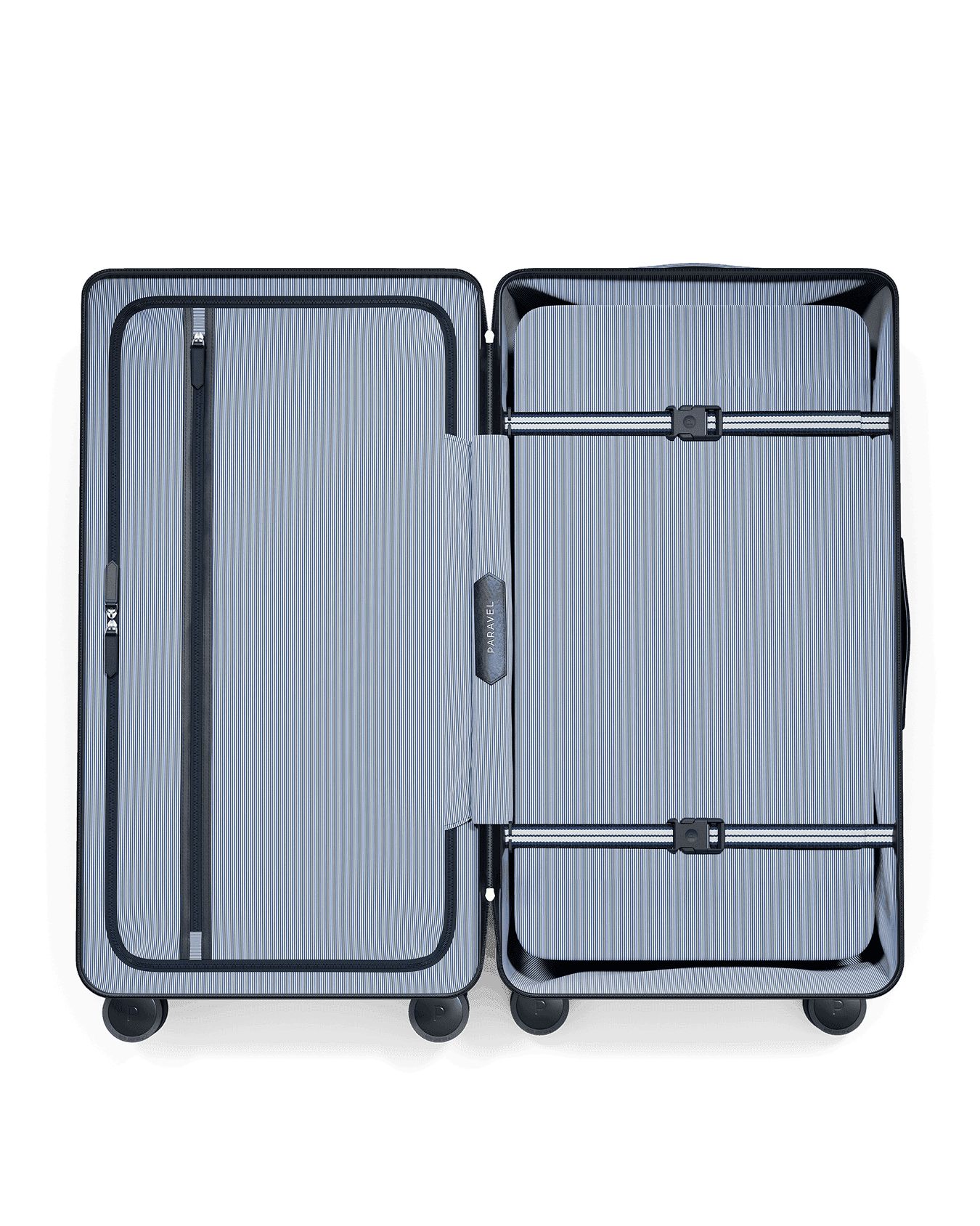 Paravel Aviator Trunk Suitcase - Mystic Black (Black) - Internal 