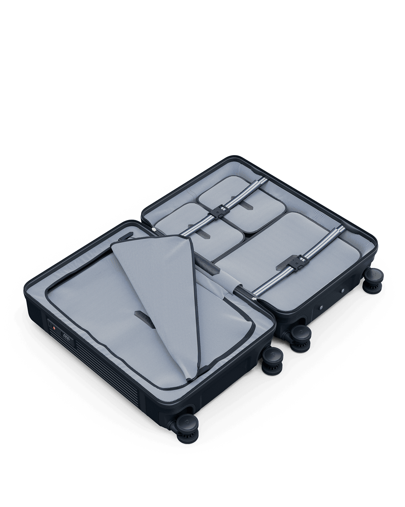 Paravel Packing Cubes - 4 Pack - Bar Harbor Navy (Navy) - Suitcase