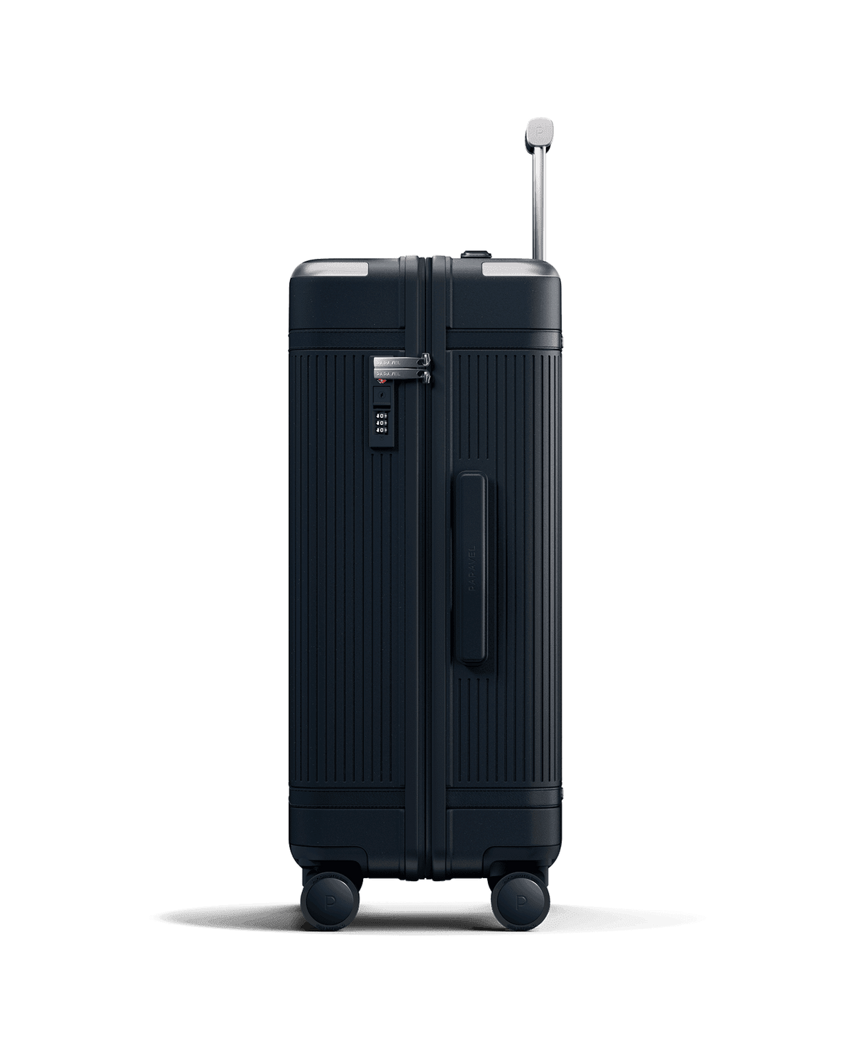 Paravel Aviator Grand (Medium) Suitcase - Bar Harbor Navy (Navy) - Side