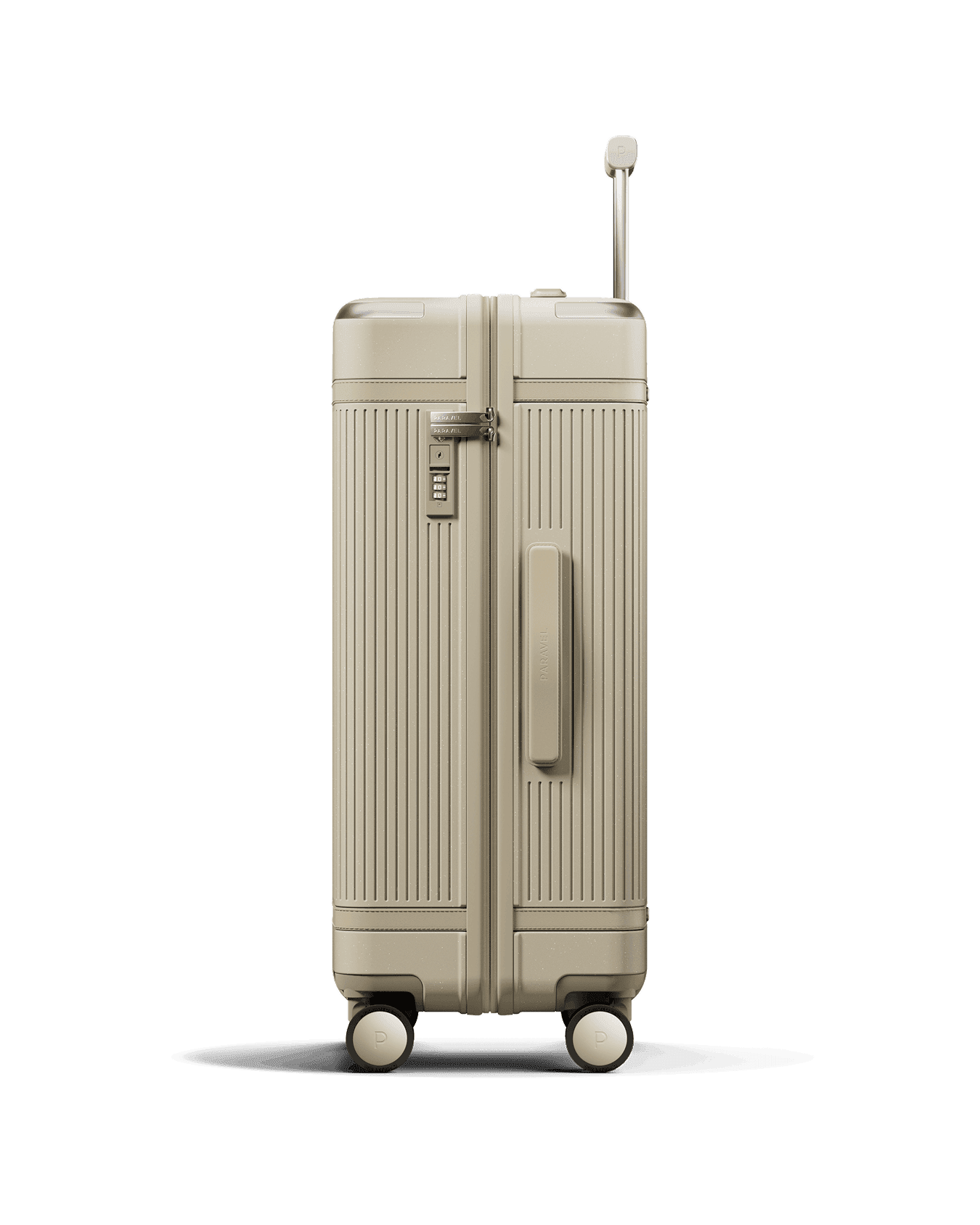 Paravel Aviator Grand (Medium) Suitcase - Nantucket Cream (Beige) - Side