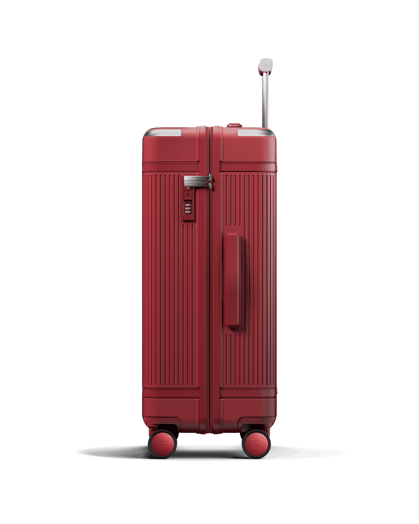 Paravel Aviator Grand (Medium) Suitcase - Newport Red (Red) - Side