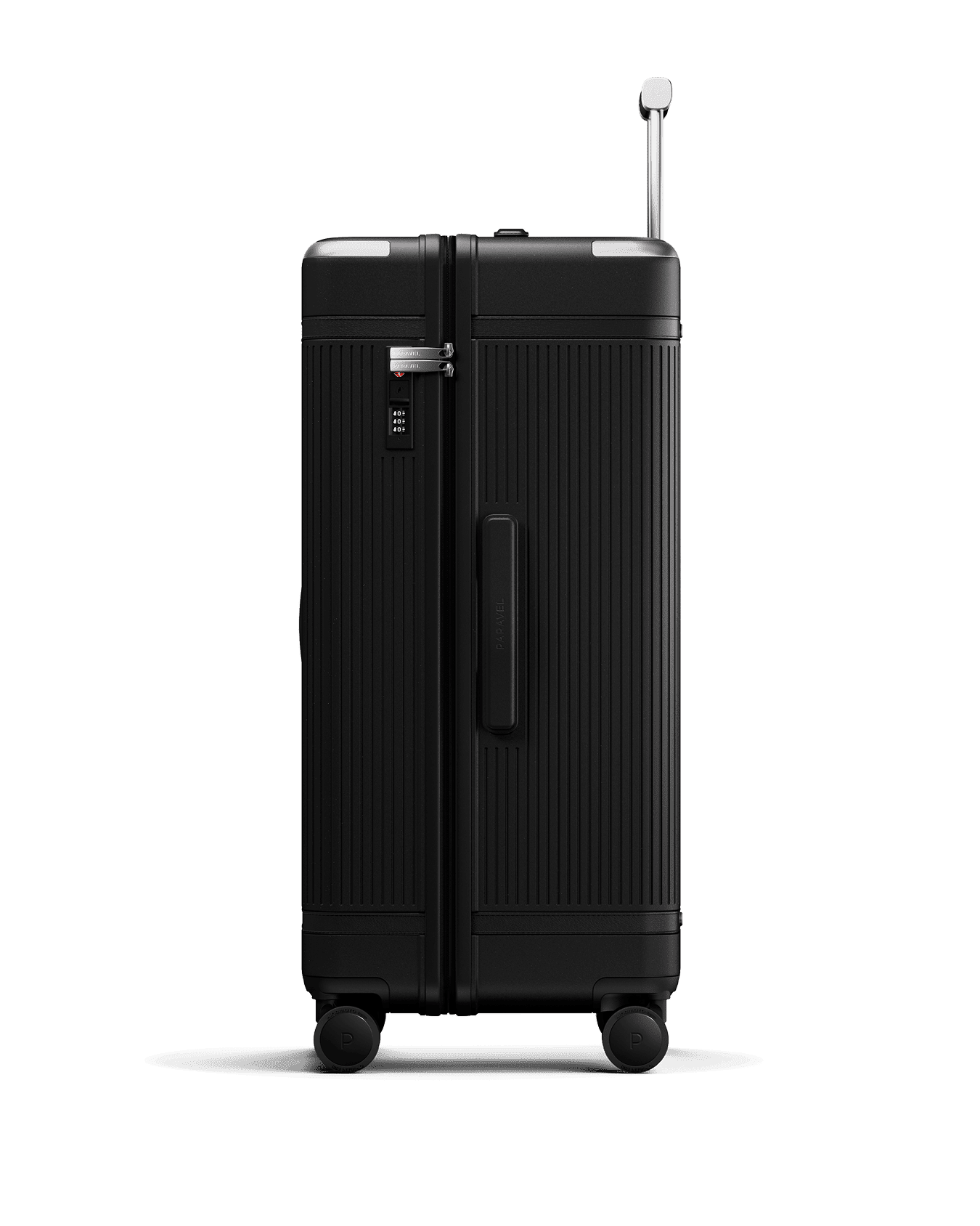 Paravel Aviator Trunk Suitcase - Mystic Black (Black) - Side