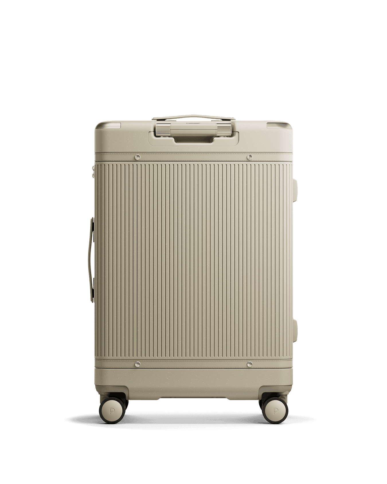 Paravel Aviator Grand (Medium) Suitcase - Nantucket Cream (Beige) - Back