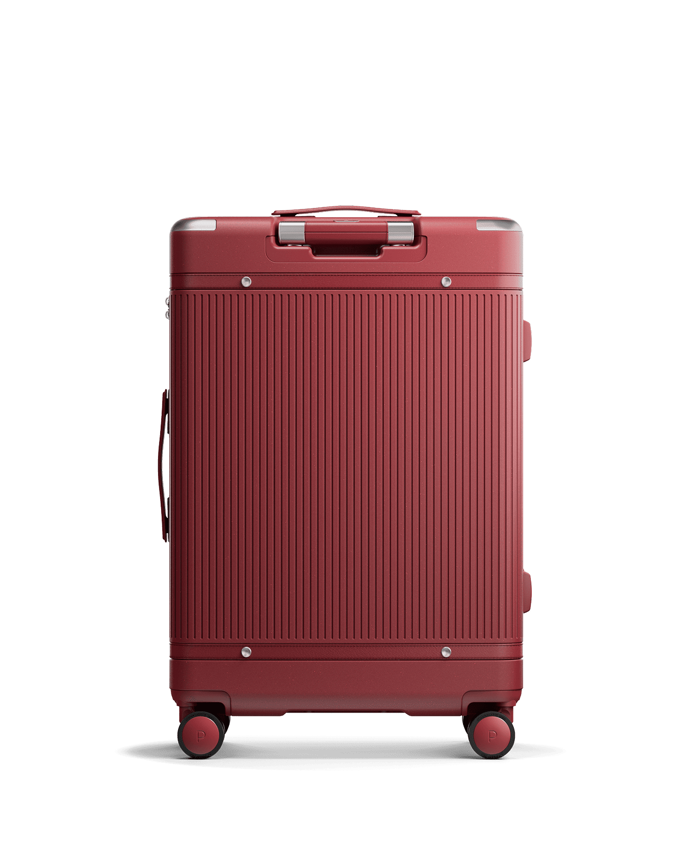 Paravel Aviator Grand (Medium) Suitcase - Newport Red (Red) - Back