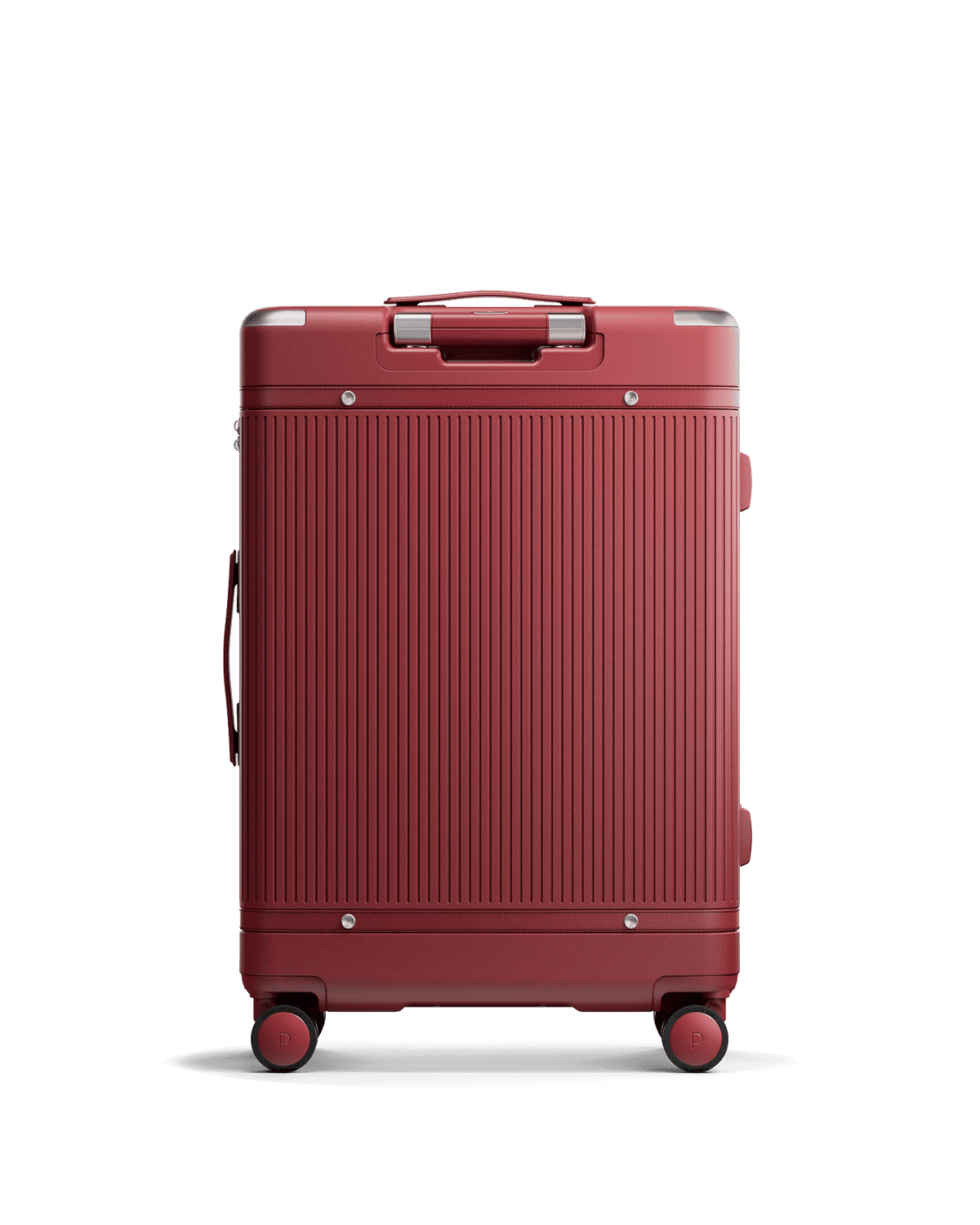 Paravel Aviator Grand (Medium) Suitcase - Newport Red (Red) - Back