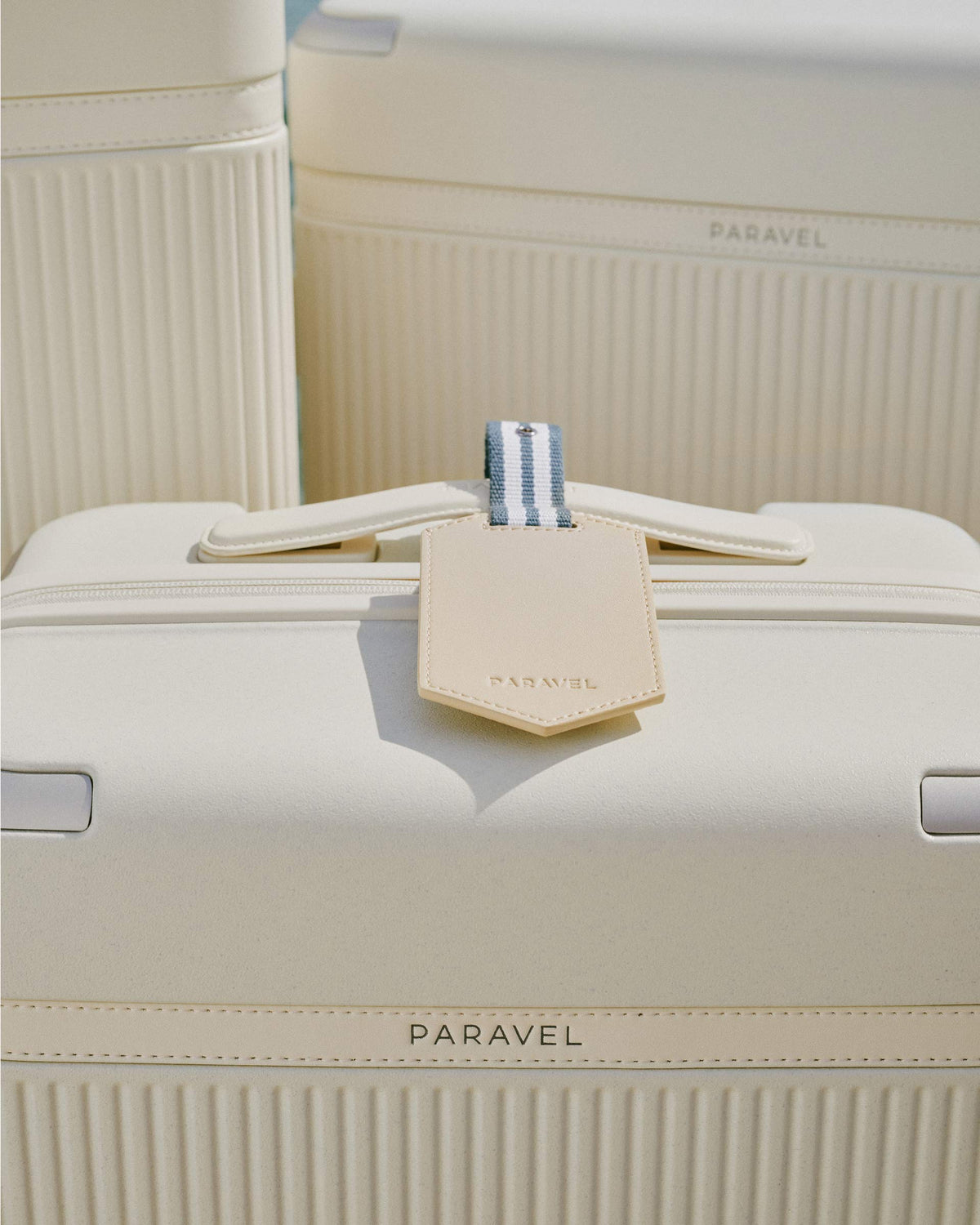 Paravel Luggage Tag - Nantucket Cream (Beige)