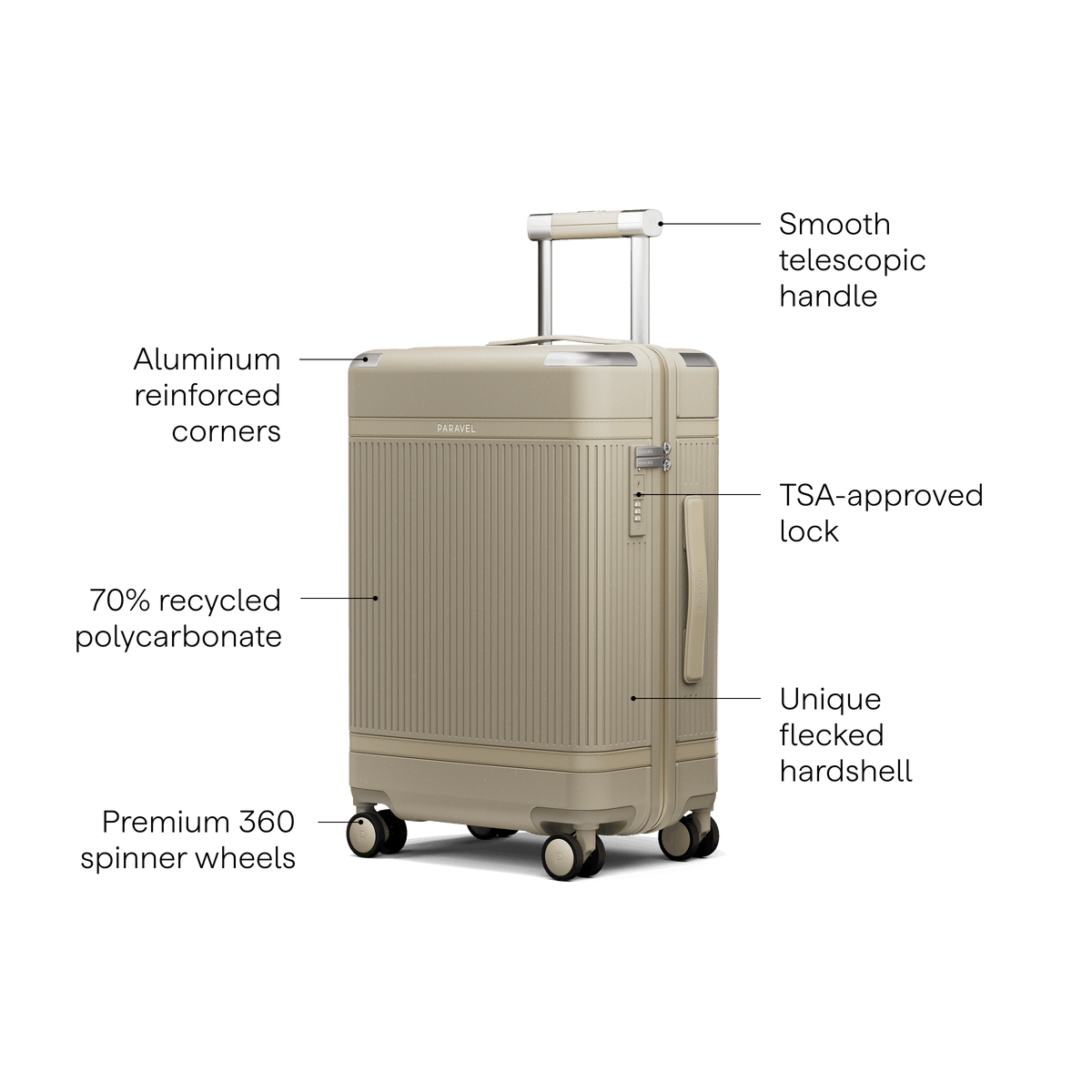 a suitcase with wheels on it