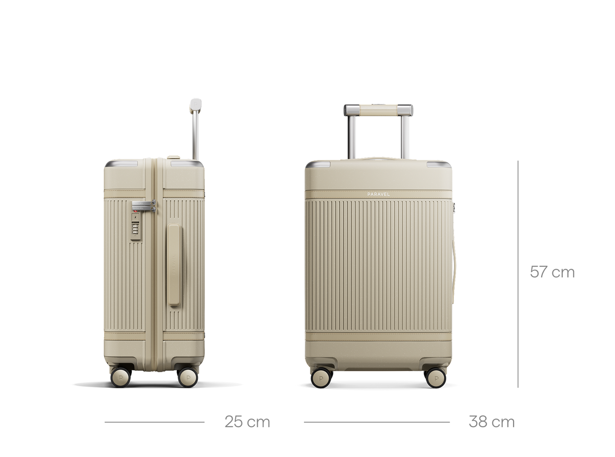 a close up of luggage