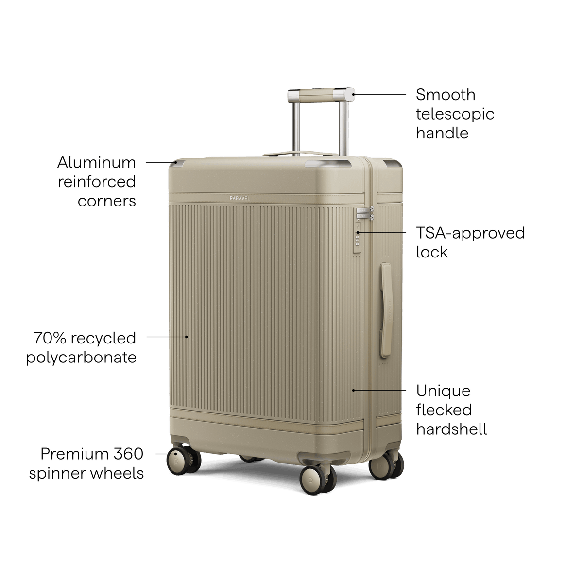 a luggage on wheels with a black background
