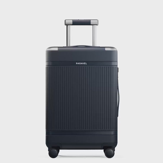 Paravel Aviator Carry On Plus - 360 Video - Bar Harbor Navy (Navy)