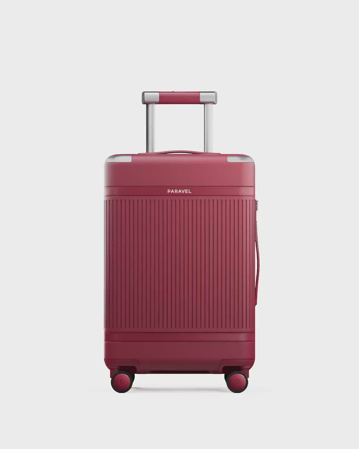 Paravel Aviator Carry On - 360 Video - Newport Red (Red)