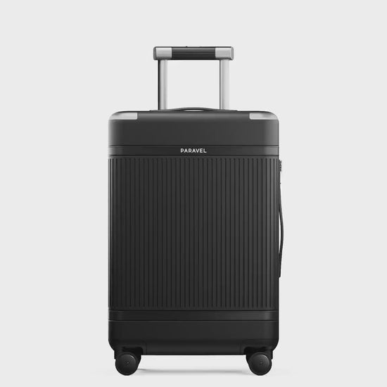 Paravel Aviator Carry On Plus - 360 Video - Mystic Black (Black)