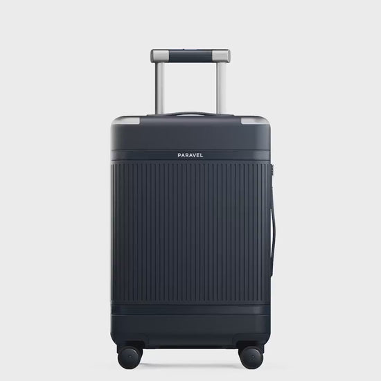 Paravel Aviator Carry On - 360 Video - Bar Harbor Navy (Navy)