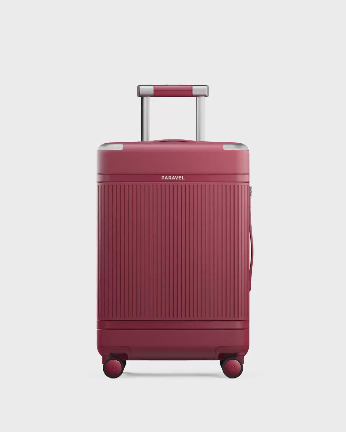 Paravel Aviator Carry On Plus - 360 Video - Newport Red (Red)