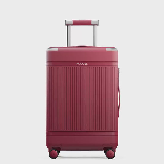 Paravel Aviator Carry On Plus - 360 Video - Newport Red (Red)