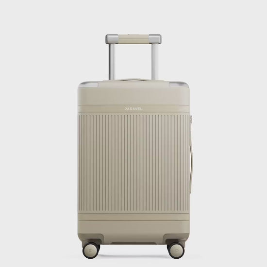 Paravel Aviator Carry On - 360 Video - Nantucket Cream (Beige)